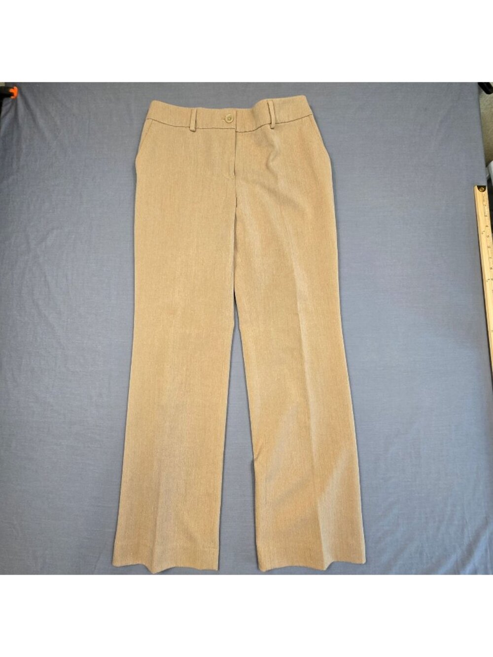 Talbots Size 6 Womens Signature Straight Pants Tan Classic
